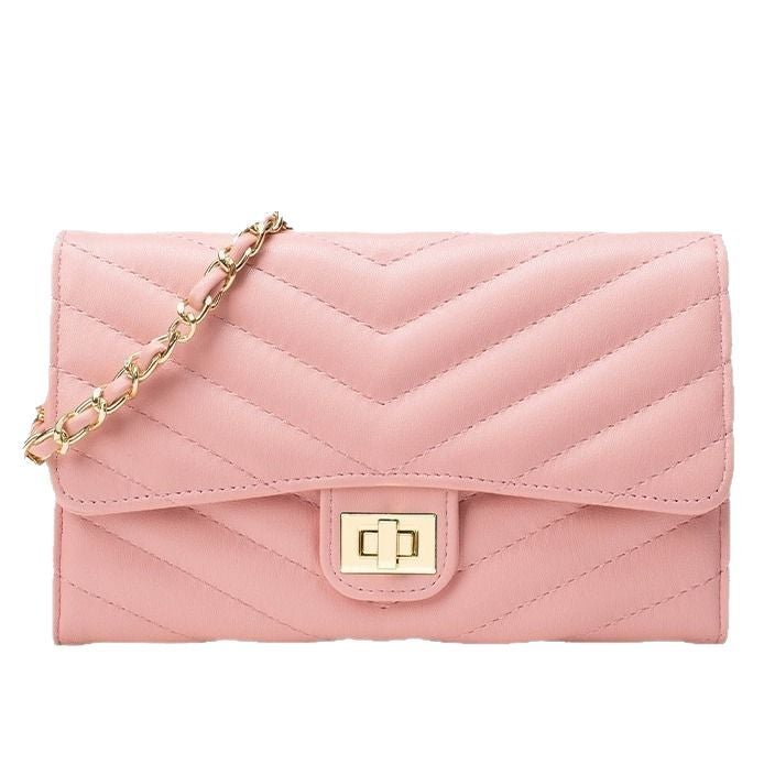 Chanel Style Chain Crossbody Bag for Women, PU Leather, Large Capacity - Image 4