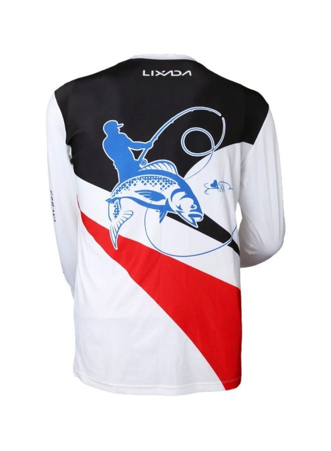 NIBEMINENT Long Sleeve Printed Fishing T-Shirt 3XL - Image 2