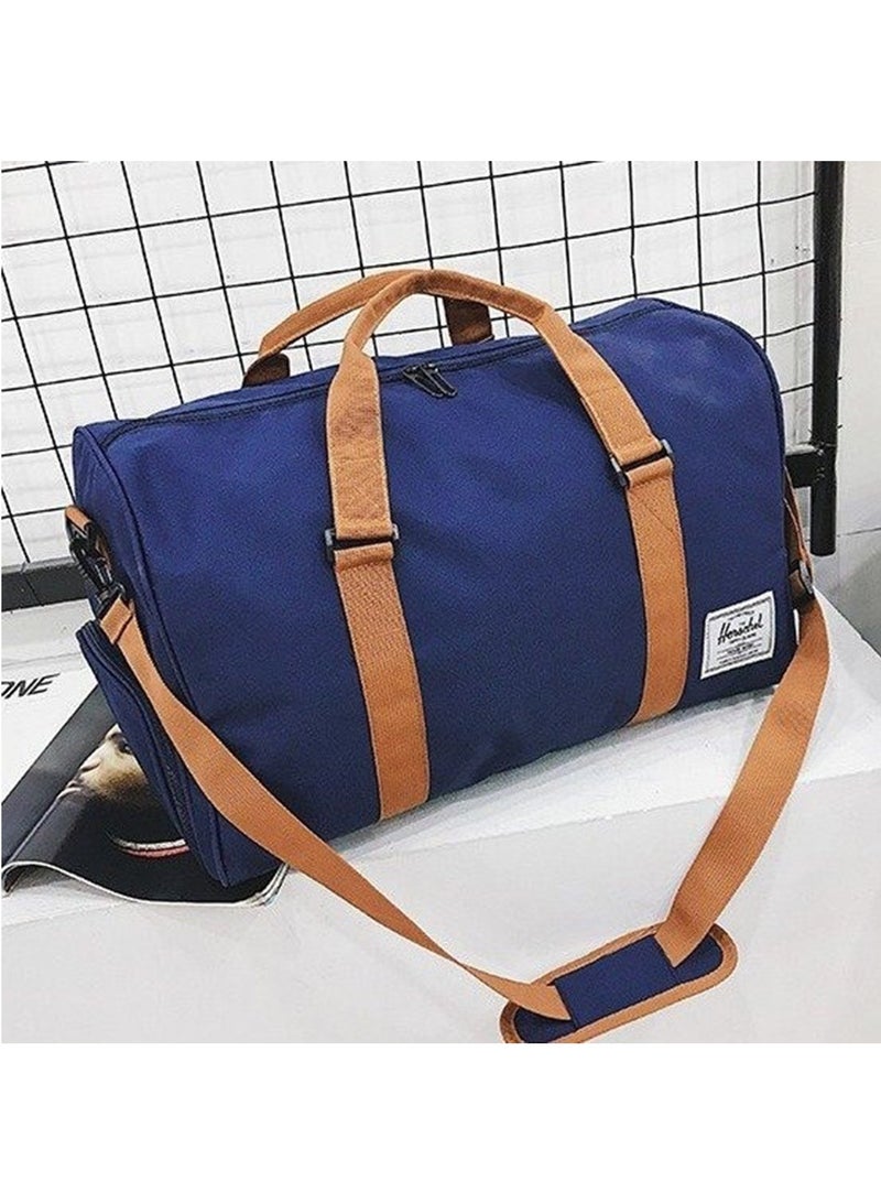Beauenty Travel Duffel Bag Personalized Weekender Overnight Bag with Initials Sports Tote Bags for Men Teen Boys Weekend Travel Bag with Shoes Compartment for Travel Beach Short Trips Camping Hiking - Image 1