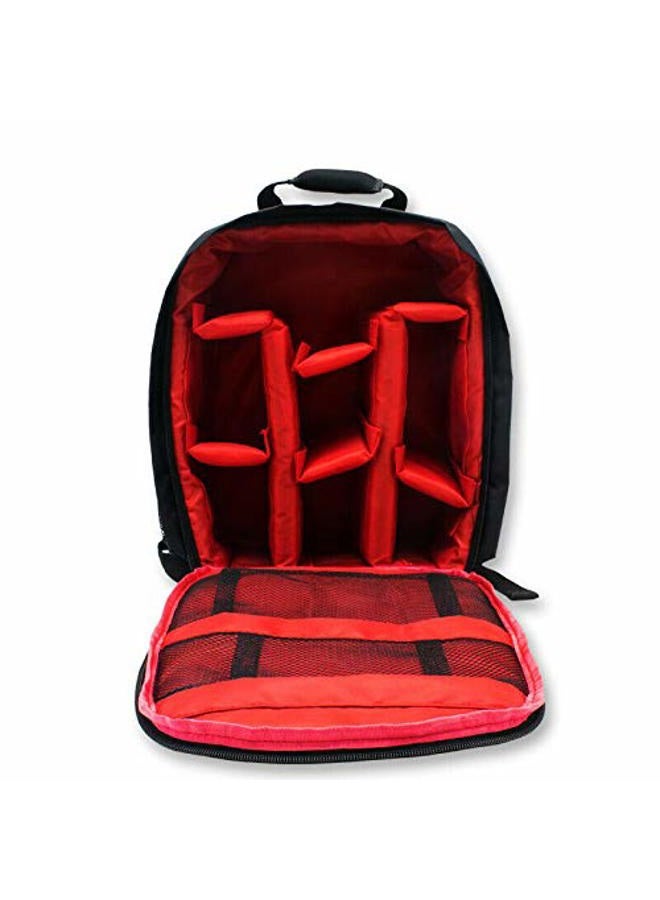 winvin Waterproof SLR/DSLR Camera Backpack Shoulder Bag Travel Case For Canon Nikon Sony Digital Lens Medium - Image 2