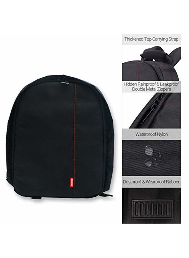 winvin Waterproof SLR/DSLR Camera Backpack Shoulder Bag Travel Case For Canon Nikon Sony Digital Lens Medium - Image 4