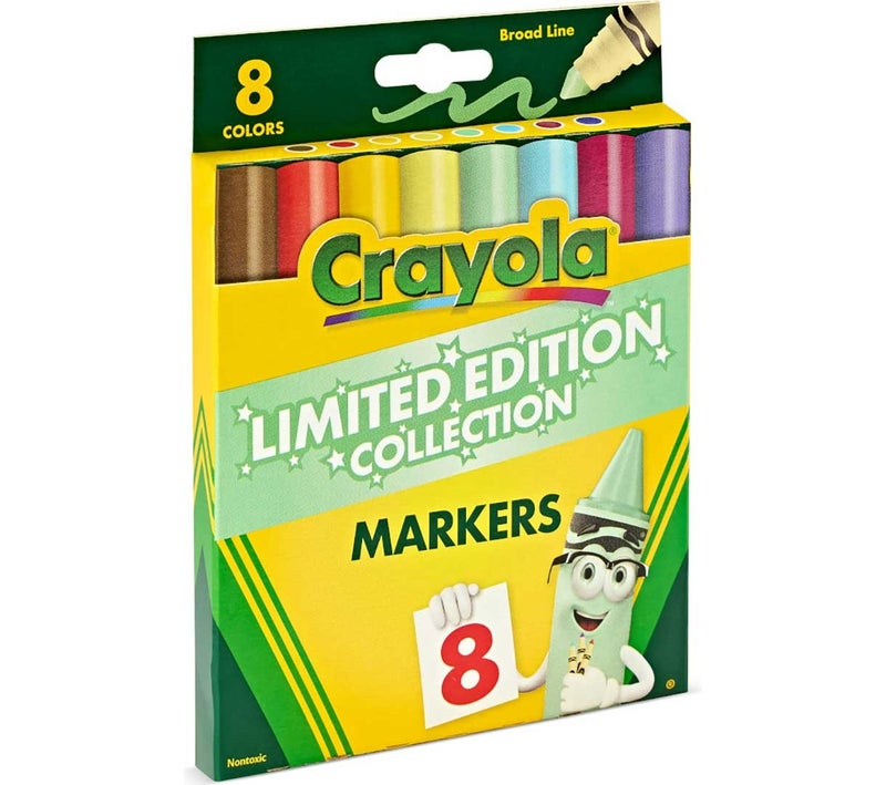 Crayola Limited Edition Colors Broad Line Markers, Assorted 8 Colors - Image 3