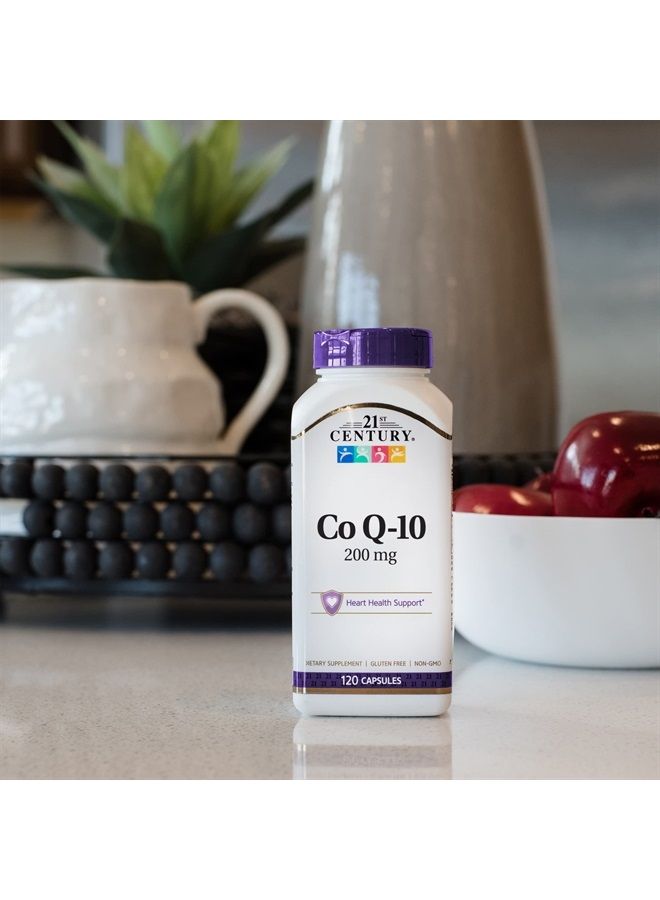 21st Century Co Q10 200 mg Capsules, 120 Count (27435) - Image 4