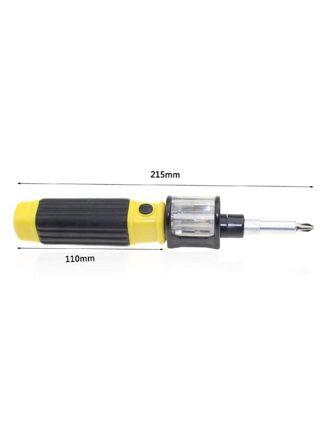 JZS Precision Screwdriver Bit 6 In1 360 Degree Twist Flexible Screwdriver Bit Screwdriver Screws DIY Repair Hand Tool,Hand Tool,Cross Tool - Image 2