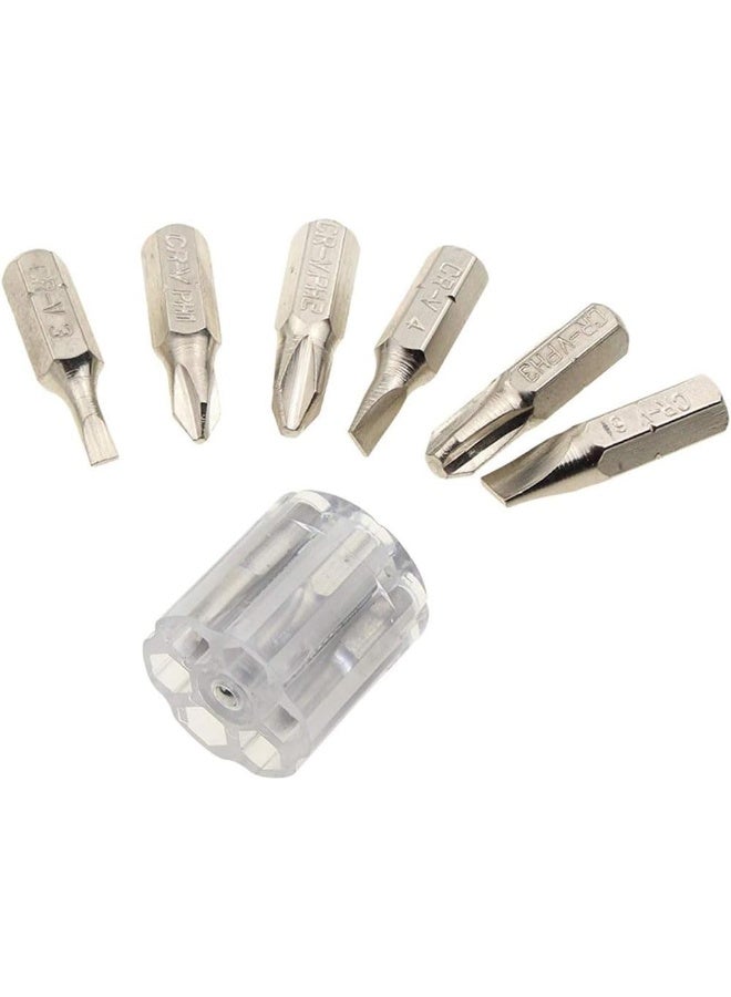 JZS Precision Screwdriver Bit 6 In1 360 Degree Twist Flexible Screwdriver Bit Screwdriver Screws DIY Repair Hand Tool,Hand Tool,Cross Tool - Image 5