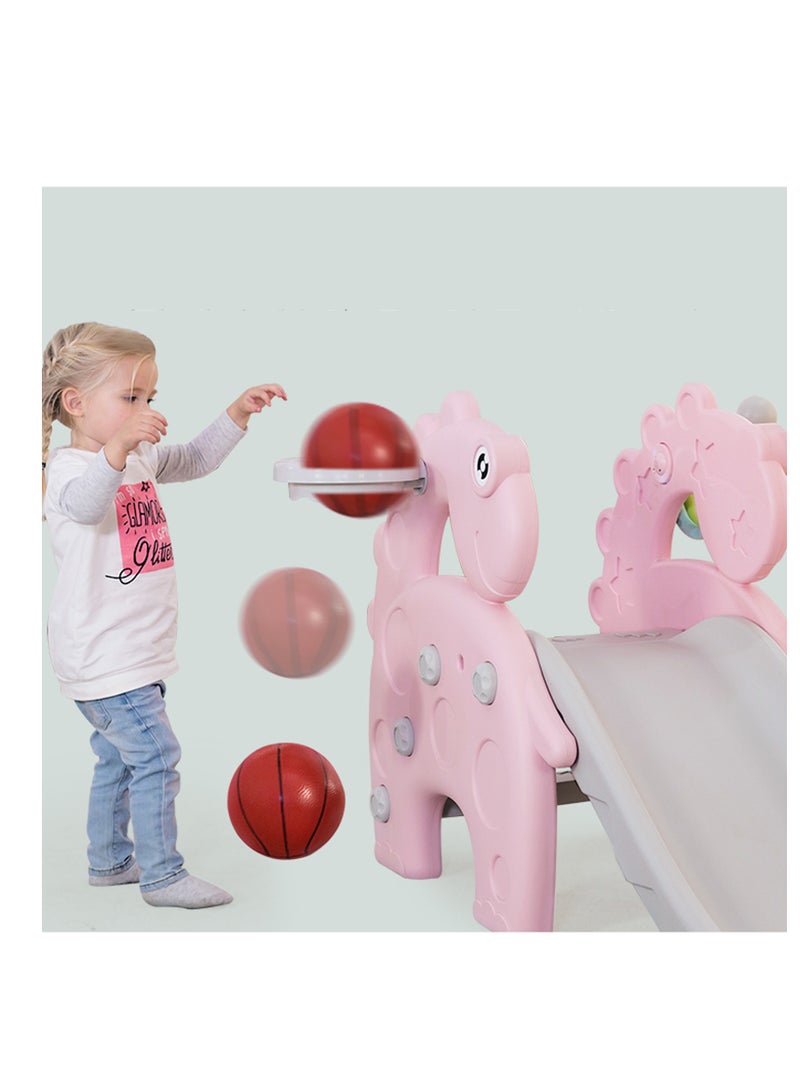 GOLD MANTIS Assorted Color Cartoon Playing Slide Toys - DIY Indoor Playground Set for Kids - Slide, Climbing Wall, Ball Pit - Educational Toy for Active Play and Development - Image 5