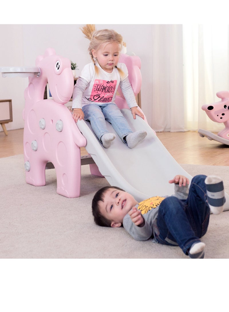 GOLD MANTIS Assorted Color Cartoon Playing Slide Toys - DIY Indoor Playground Set for Kids - Slide, Climbing Wall, Ball Pit - Educational Toy for Active Play and Development - Image 3