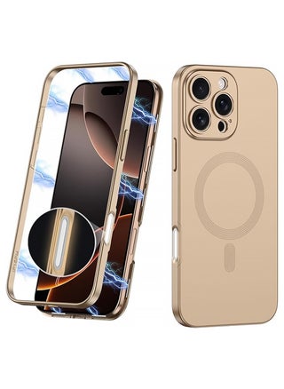 Compatible with iPhone 16 Pro Max Case 6.9 2024【 Magnetic Adsorption 】 Slim Compatible with Magsafe [Soft Bumper Full Signal] with Control Capture Button for 16ProMax Phone Cases Gold - pzsku/ZC1DFFA81AAC682D968C4Z/45/_/1740449694/ccbd68dd-7afb-49d2-9360-115c674d2159
