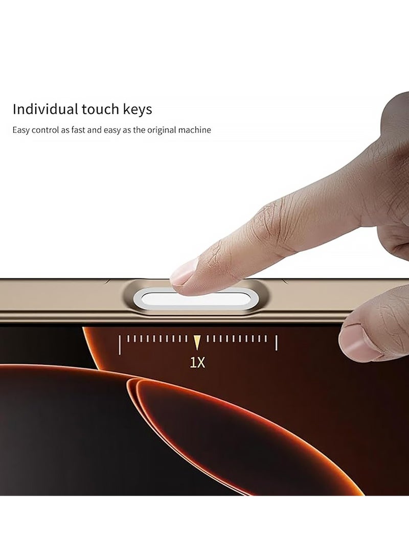 X-level Compatible with iPhone 16 Pro Max Case 6.9 2024【 Magnetic Adsorption 】 Slim Compatible with Magsafe [Soft Bumper Full Signal] with Control Capture Button for 16ProMax Phone Cases Gold  - Image 3