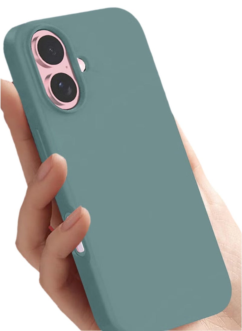 (for iPhone 16 Plus) Case, Slim Silicone Case, Full Covered Anti Scratch Shockproof Protective Cover - Image 1