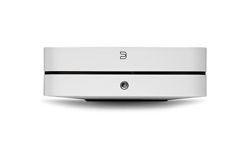 Bluesound Powernode 2025 Wireless MultiRoom High Resolution Music Streaming Amplifier 100W x 2 Stereo 80W x 3 LCR 8 Ohms White - Image 1