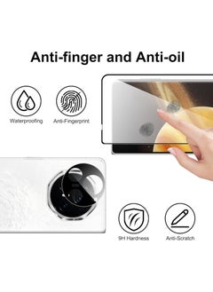 General Screen protector Compatible with Honor Magic V3 2024, 2 Pack Exterior 9H Hardness Tempered Glass + 2 Pack Soft TPU Interior Protectors + 2 Pack Anti-scratch Camera Protectors  - Image 3