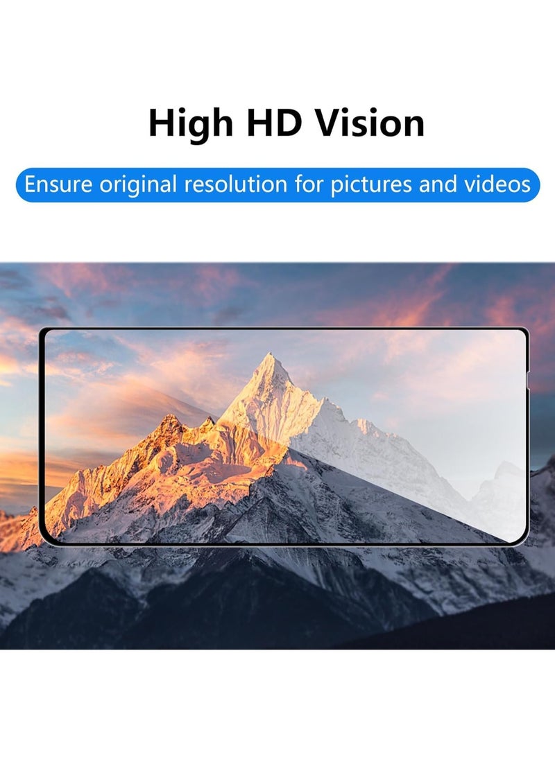 Screen protector Compatible with Honor Magic V3 2024, 2 Pack Exterior 9H Hardness Tempered Glass + 2 Pack Soft TPU Interior Protectors + 2 Pack Anti-scratch Camera Protectors