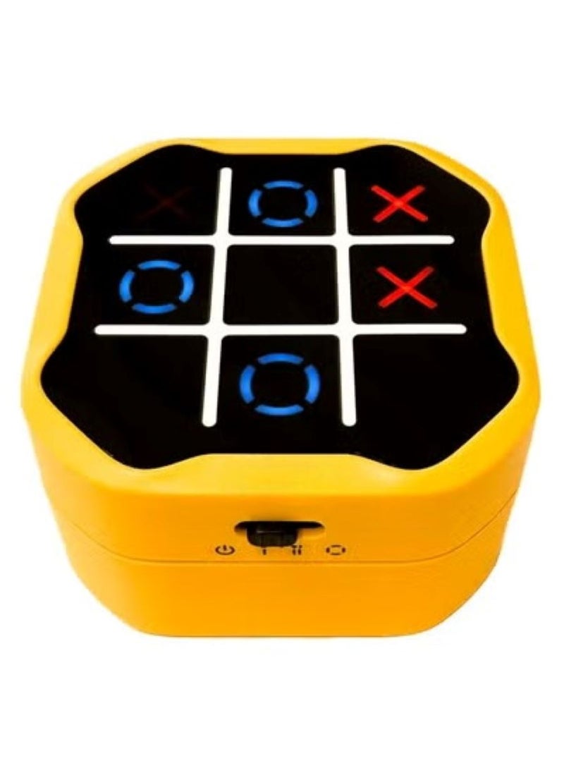 Tic Tac Toe Bolt Game, 3-in-1 Handheld Puzzle Game Console, Portable Travel Games for Educational and Memory Growth, Fidget Toys Board Games for Kids and Adults, Birthday Gifts for All Ages