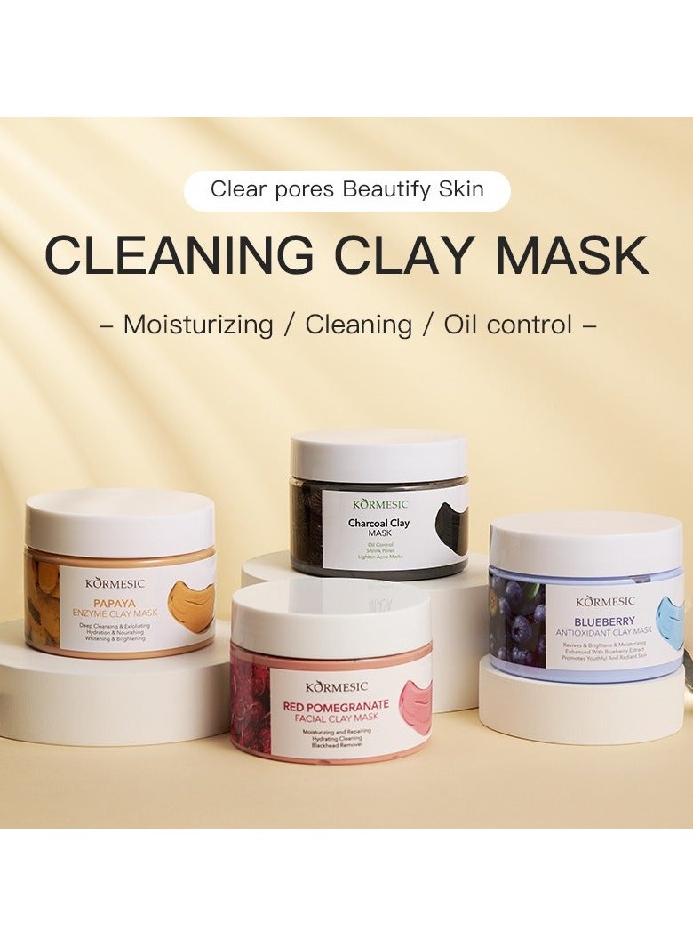 Kormesic Blueberry Clay Mask 120g - Antioxidant & Purifying - Image 3