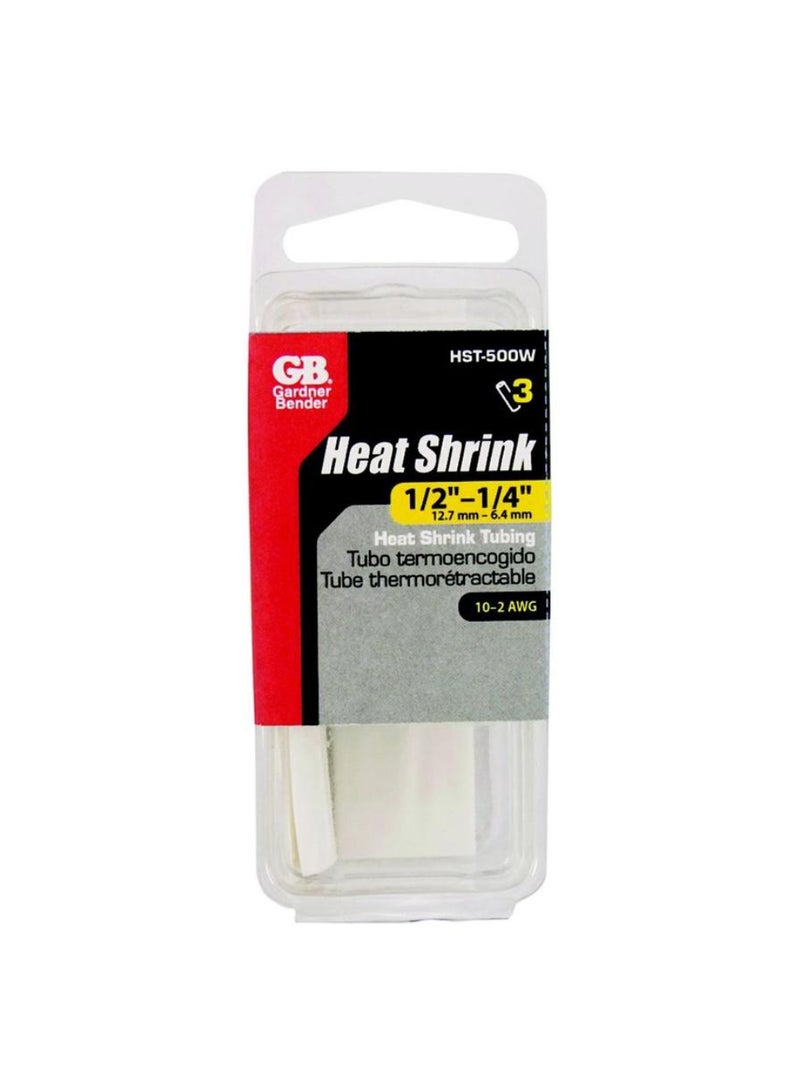 Gardner Bender Heat Shrink Tubing White