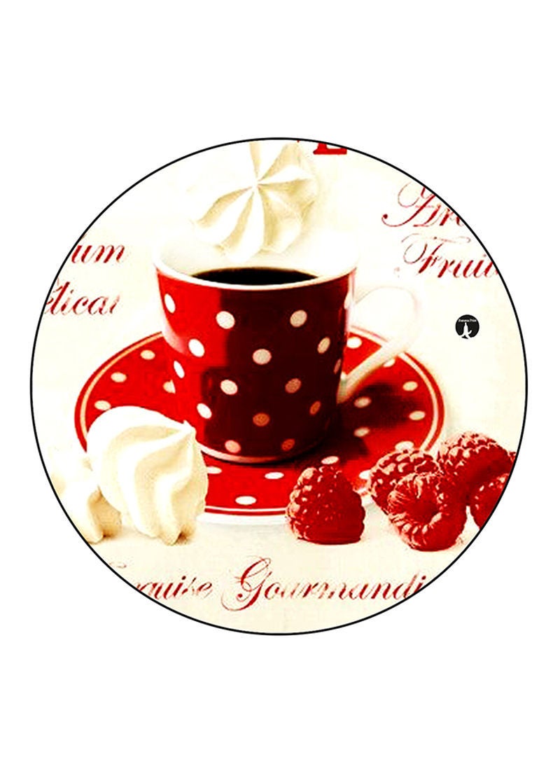 Food Printed Mouse Pad  Multicolour