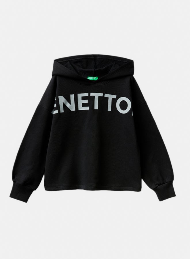 بينيتون هودي بنات كبير الحجم - Image 1