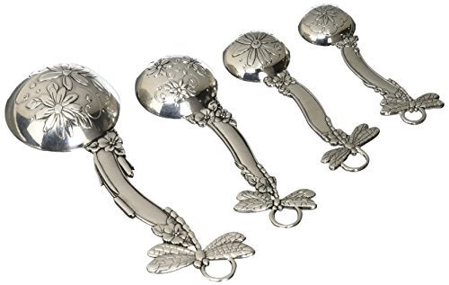Ganz 4-Piece Set, Dragonflies Measuring Spoon, One Size, silver - Image 2