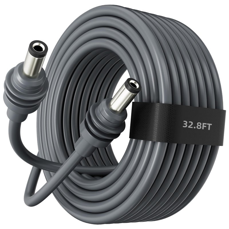 EAZUSE Starlink Mini Cable 32.8ft/10M, Extension Replacement Power Cable for Starlink Mini DC Male to Male Waterproof Cord - Image 1