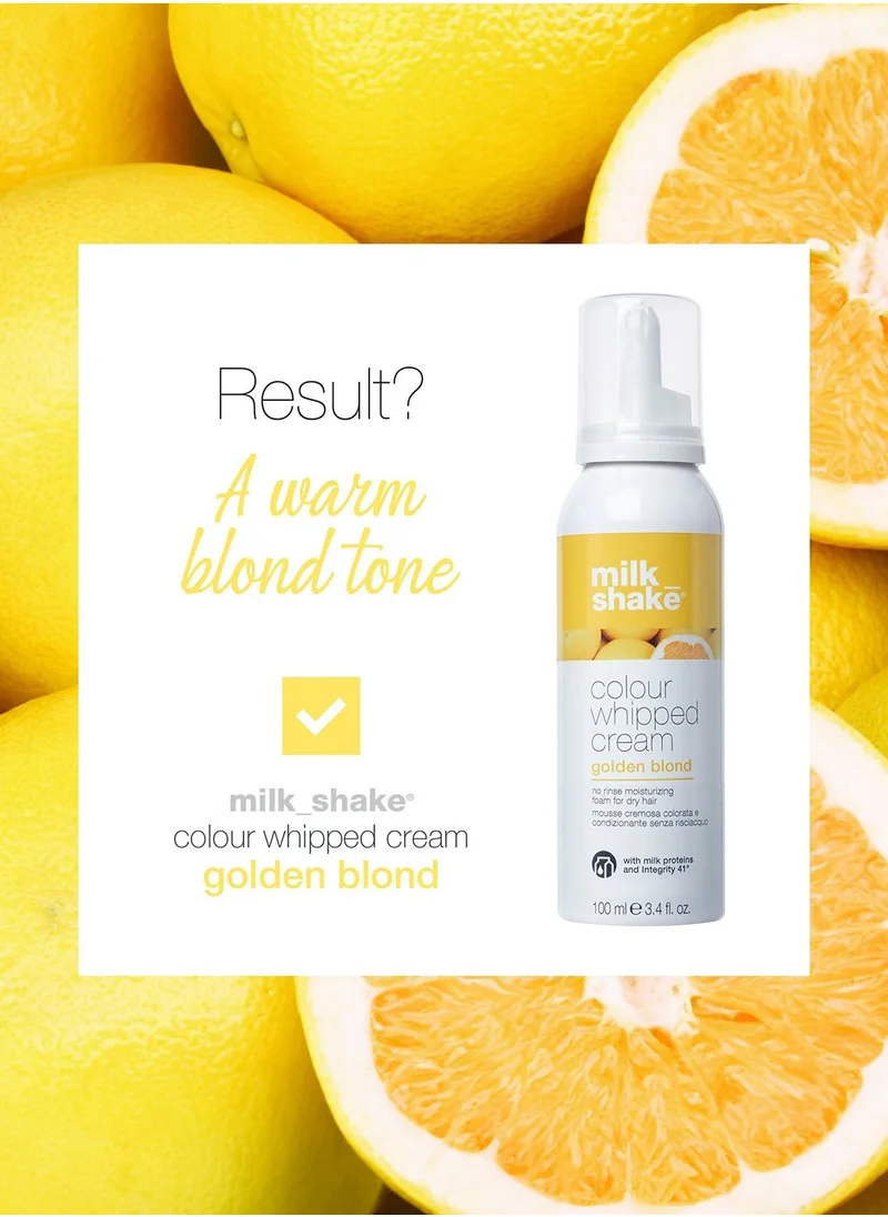 ميلك شيك milk_shake colour whipped cream golden blond 100ml