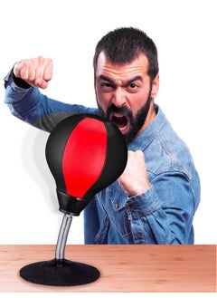 Generic Stress Buster Desktop Punching Bag - Suctions to Your Desk, Heavy Duty Stress Relief Ball, Funny Gifts for Boss or Coworker  - Image 2