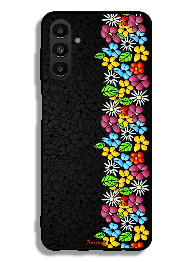 Tolwak Samsung Galaxy A04s Protective Case Cover Flowers Line - Image 1