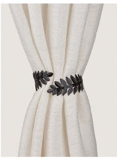 Nexa A decorative metal curtain ring clutch shaped like a leaf  - Image 1