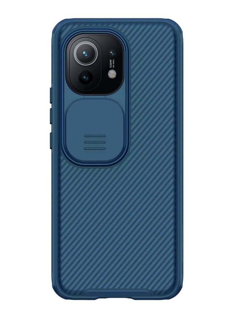 Nillkin Hard CamShield With Camera Slide Protective Case Cover For Xiaomi Mi 11 5G Blue - Image 1