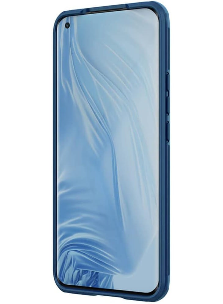 Nillkin Hard CamShield With Camera Slide Protective Case Cover For Xiaomi Mi 11 5G Blue - Image 5