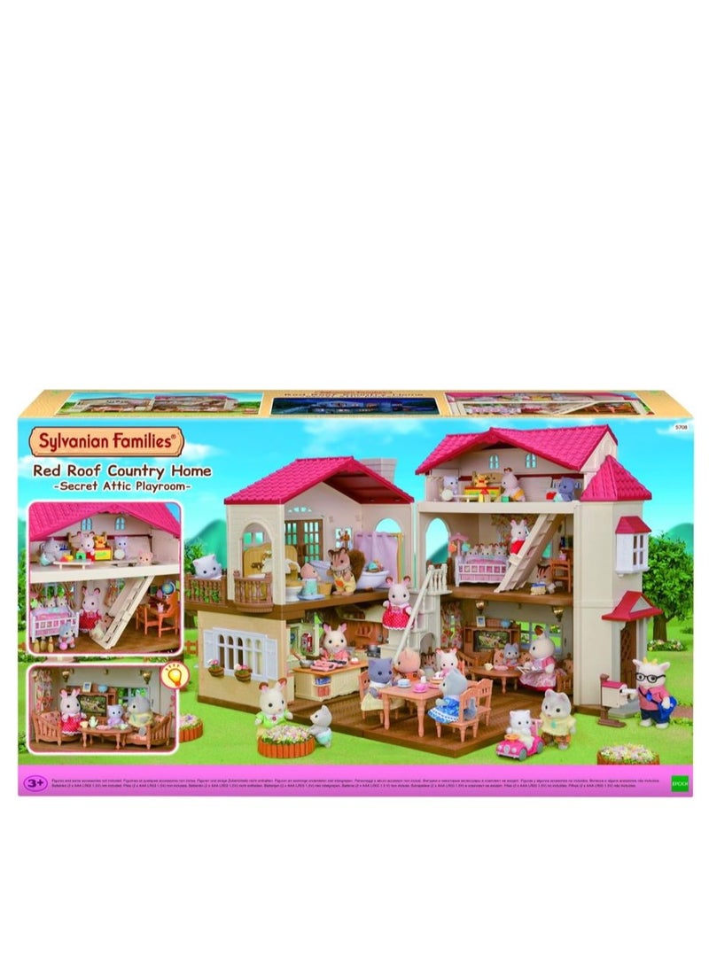 Sylvanian Families - Dollhouse with Secret Attic - Hidden Room Playset for Imaginative Play - Image 1