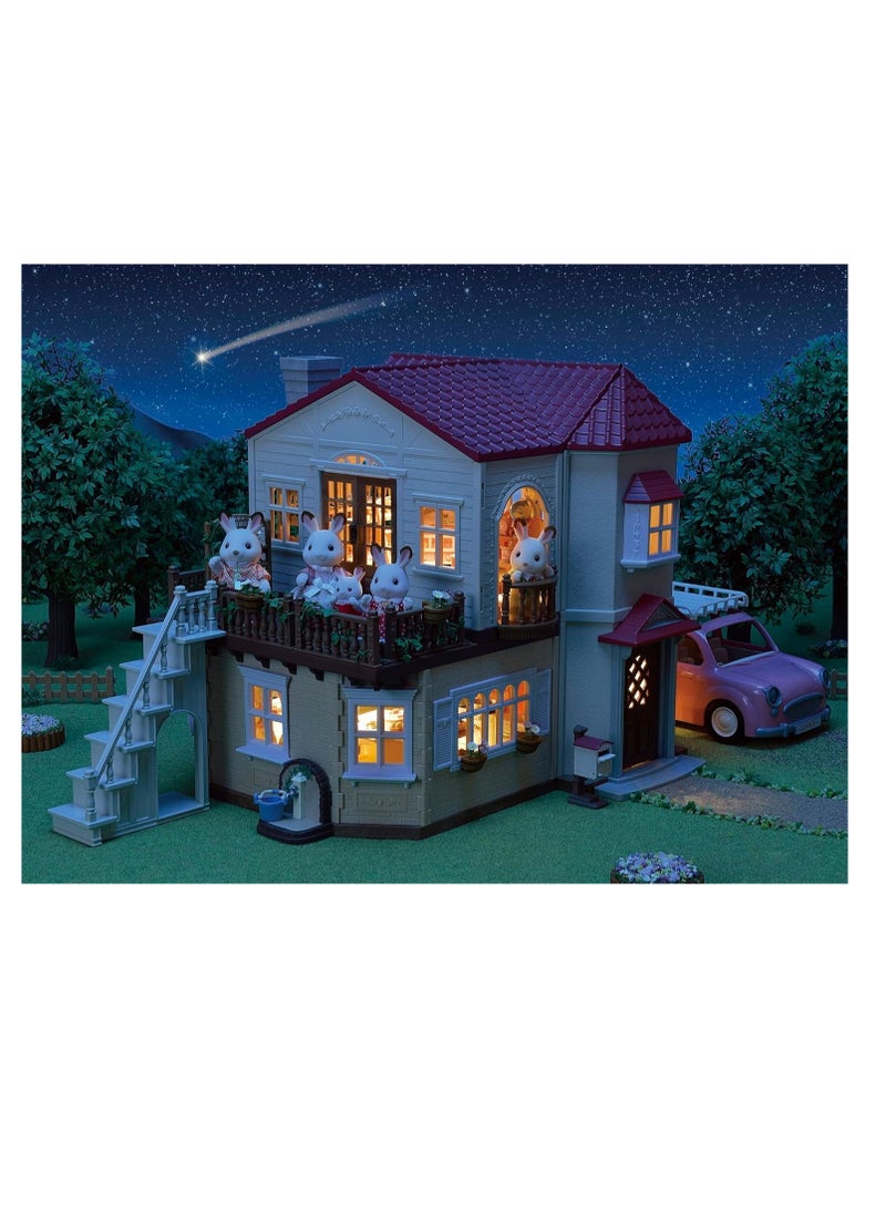 Sylvanian Families - Dollhouse with Secret Attic - Hidden Room Playset for Imaginative Play - Image 1