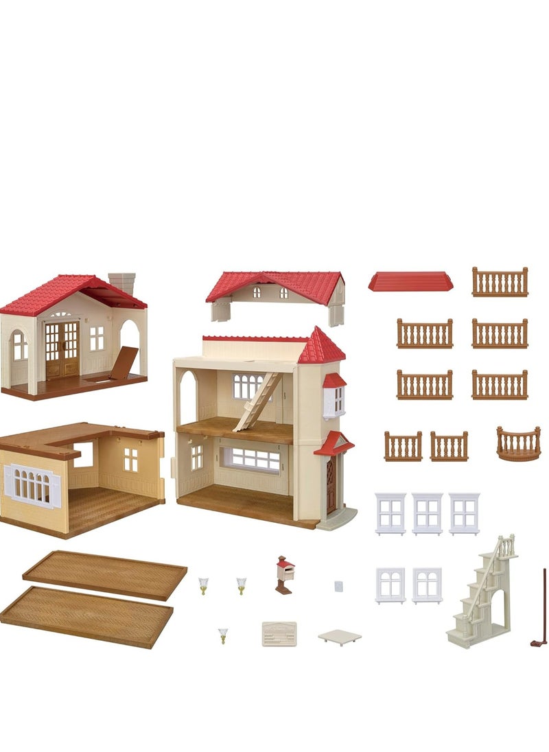 Sylvanian Families - Dollhouse with Secret Attic - Hidden Room Playset for Imaginative Play - Image 1