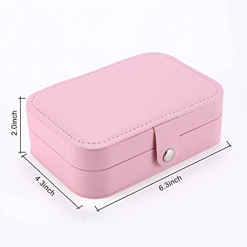 HSR Jewelry Box Necklace Earring Rings Jewelry Holder Case, Gifts for Girls Women - Image 5