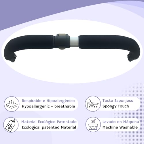 PROTEC TIF | Neoprene Fitted Cover Compatible with Bugaboo Donkey Carry Handle (Does not Replace The Rubber) - Image 5