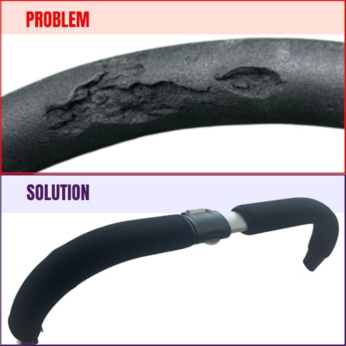 PROTEC TIF | Neoprene Fitted Cover Compatible with Bugaboo Donkey Carry Handle (Does not Replace The Rubber) - Image 2
