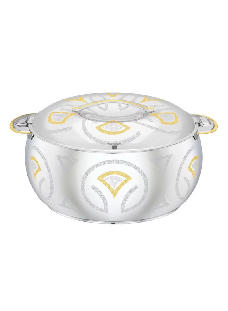 بوهارا حافظة طعام من الستانلس ستيل مقاس 3.5 لتر - Image 1