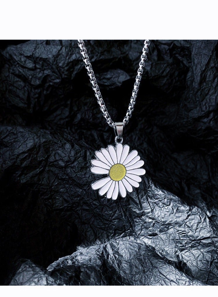 Titanium Steel Necklace Hip Hop Necklace, Length 60CM - Image 1