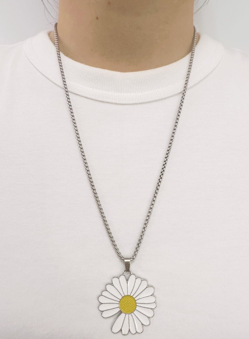 Titanium Steel Necklace Hip Hop Necklace, Length 60CM - Image 5