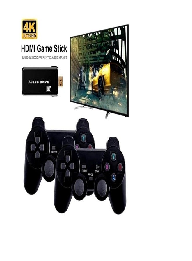 NextTech 4K Plug & Play Retro Game Console | 10,000+ Classic Games Built-in | HDMI TV Gaming Stick | Wireless Controllers | Portable Family Entertainment System (2026 Edition) - Image 3