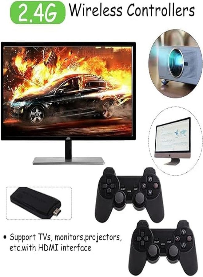 NextTech 4K Plug & Play Retro Game Console | 10,000+ Classic Games Built-in | HDMI TV Gaming Stick | Wireless Controllers | Portable Family Entertainment System (2026 Edition) - Image 5