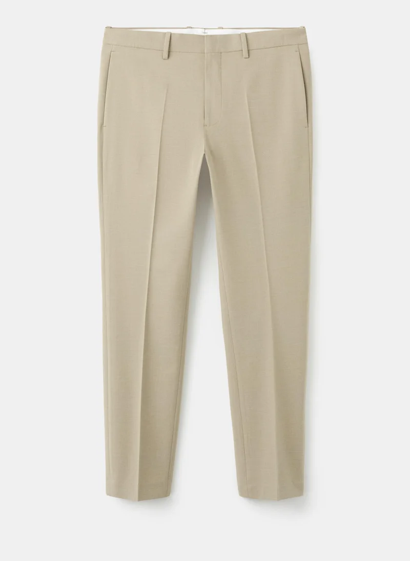 مانجو مان Stretch fabric super slim-fit suit trousers