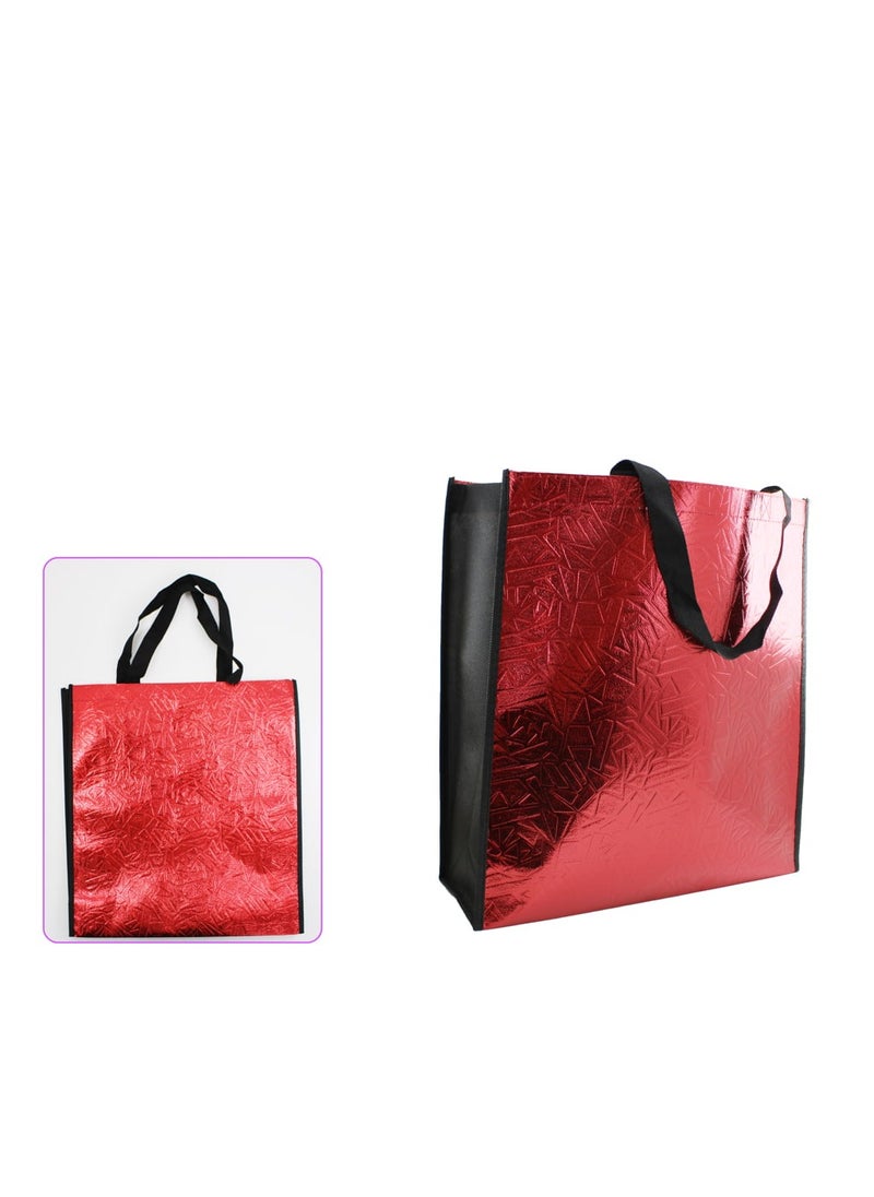 PARTY FUN - Non Woven Fabric Bag 34.5x12x38Cm.Red Color - Image 1