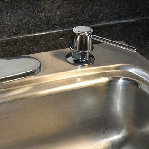 Danco 10037 Soap Dispenser with Straight Nozzle, 1 Pack, Chrome - Image 2