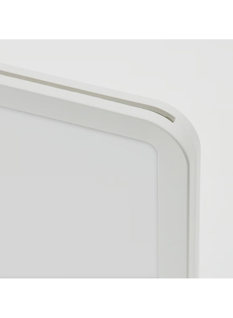 Selecto Hub Photo Frame 10x15 cm – Double-Sided Picture Display, Tabletop Frame, Menu Holder Stand, Modern Minimal Design, Durable Plastic Frame for Photos, Drawings & Office Display, White - Image 4