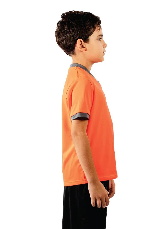 زيسي Boy's V-neck Short Sleeve T-Shirt
