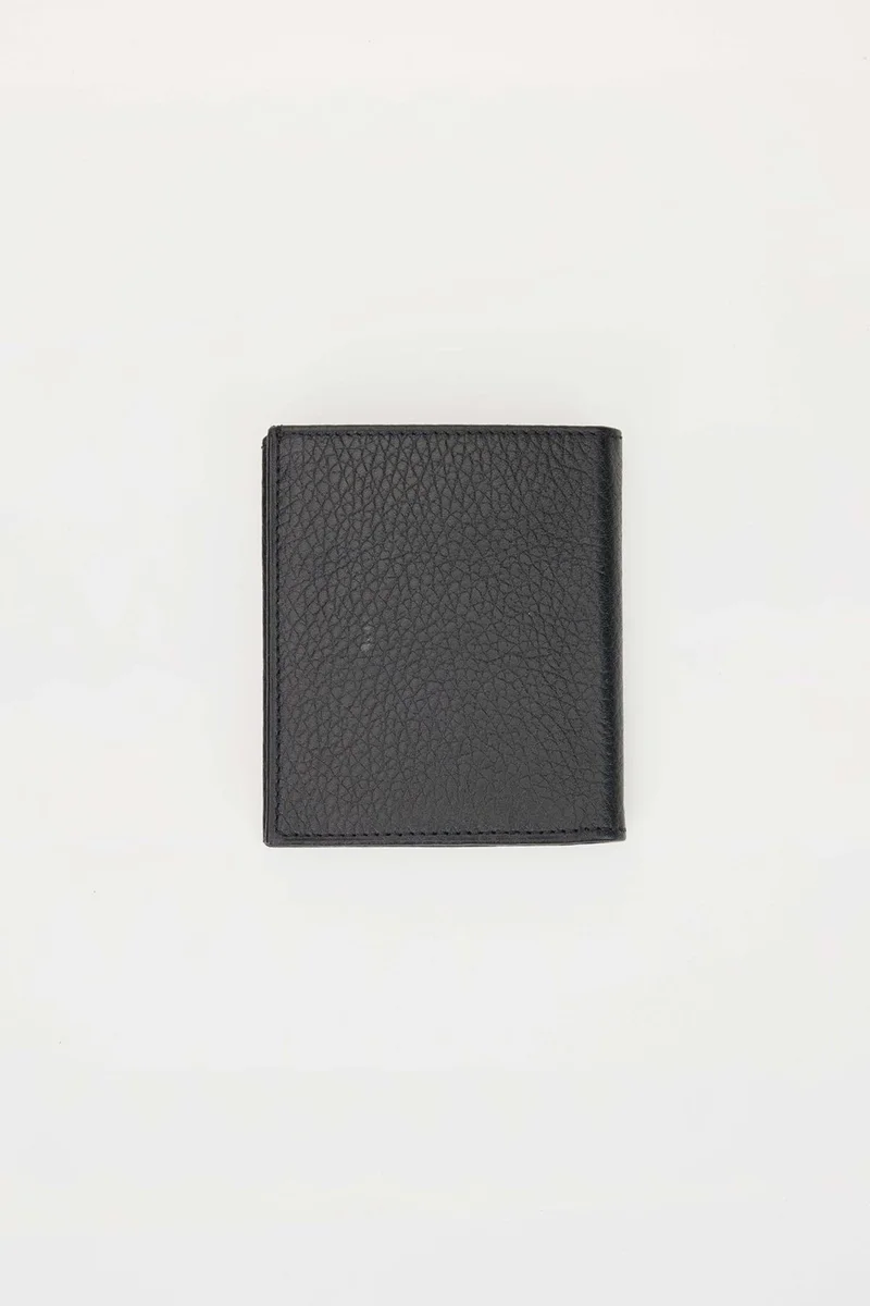 Tudors Genuine Leather Men's Black Wallet