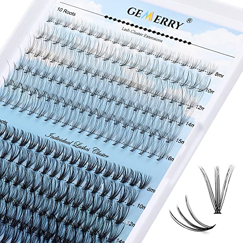 Individual Lashes Large Tray 240pcs 007mm 10D20P C Curl Mix 816mm Lash Clusters SoftComfortable Cluster Lashes Mink Individual Lash Clusters Mixed Tray False Eyelashes By GEMERRY