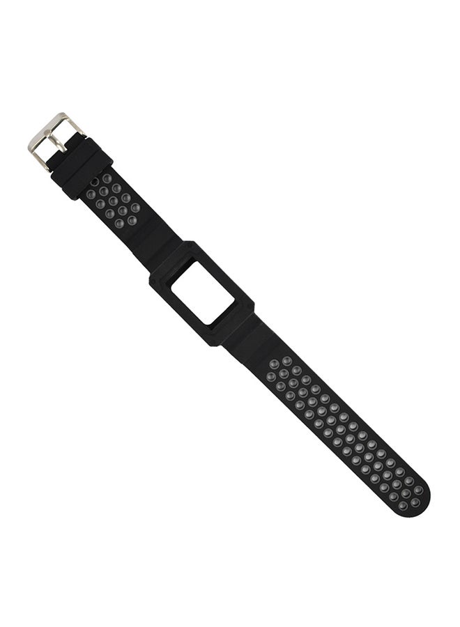 Voberry Replacement Band Strap With Protective Case Cover For Fitbit charge 3 Grey - Image 3