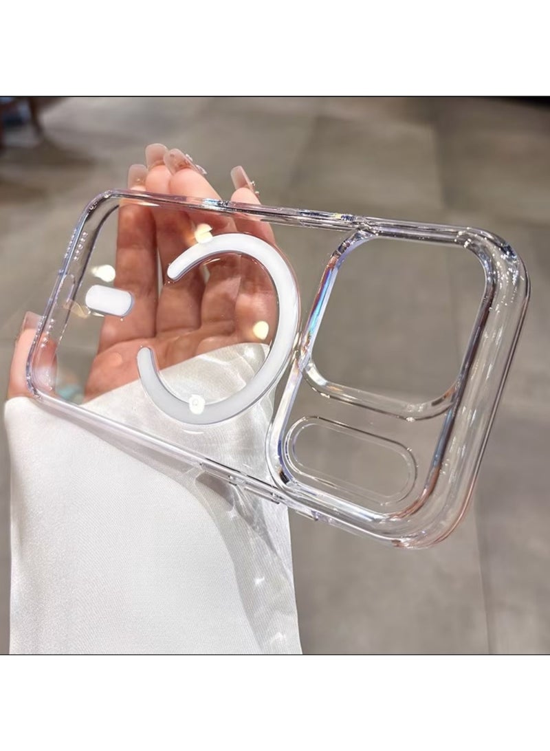 New Case iPhone 17 Pro  Magsafe Case Cover ，Strong Magnetic, Military-Grade Drop Protection, Compatible with MagSafe & Magnetic Phone Accessory